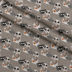 Bewitched Buddies Pattern 7 Fleece Fabric — fleece fabric folded close-up preview (mv-fleece-v1:lying)
