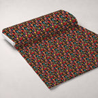 Blooming Library Pattern 6 Fleece Fabric — fleece fabric unrolled bolt preview (mv-fleece-v1:bolt)