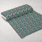 Blooming Tides Pattern 1 Fleece Fabric — fleece fabric unrolled bolt preview (mv-fleece-v1:bolt)