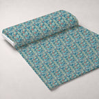 Blooming Tides Pattern 3 Fleece Fabric — fleece fabric unrolled bolt preview (mv-fleece-v1:bolt)