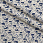 Blue Music Class Fleece Fabric — fleece fabric folded close-up preview (mv-fleece-v1:lying)