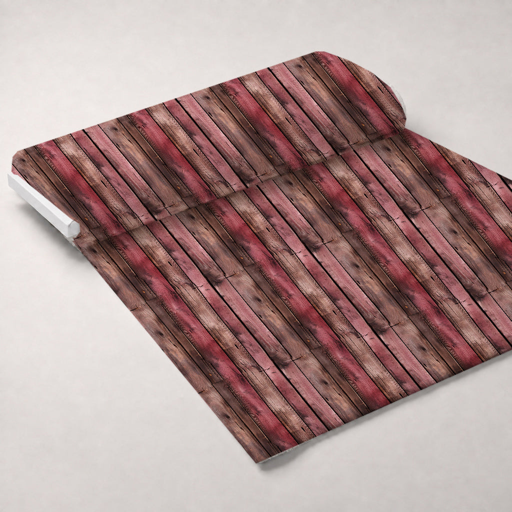 Blush Barn Boards Pattern 3 Fleece Fabric — fleece fabric unrolled bolt preview (mv-fleece-v1:bolt)