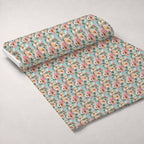 Blush Blooms Pattern 7 Fleece Fabric — fleece fabric unrolled bolt preview (mv-fleece-v1:bolt)