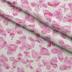 Blush Flutter Pattern 11 Fleece Fabric — fleece fabric folded close-up preview (mv-fleece-v1:lying)