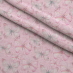 Blush Flutter Pattern 5 Fleece Fabric — fleece fabric folded close-up preview (mv-fleece-v1:lying)