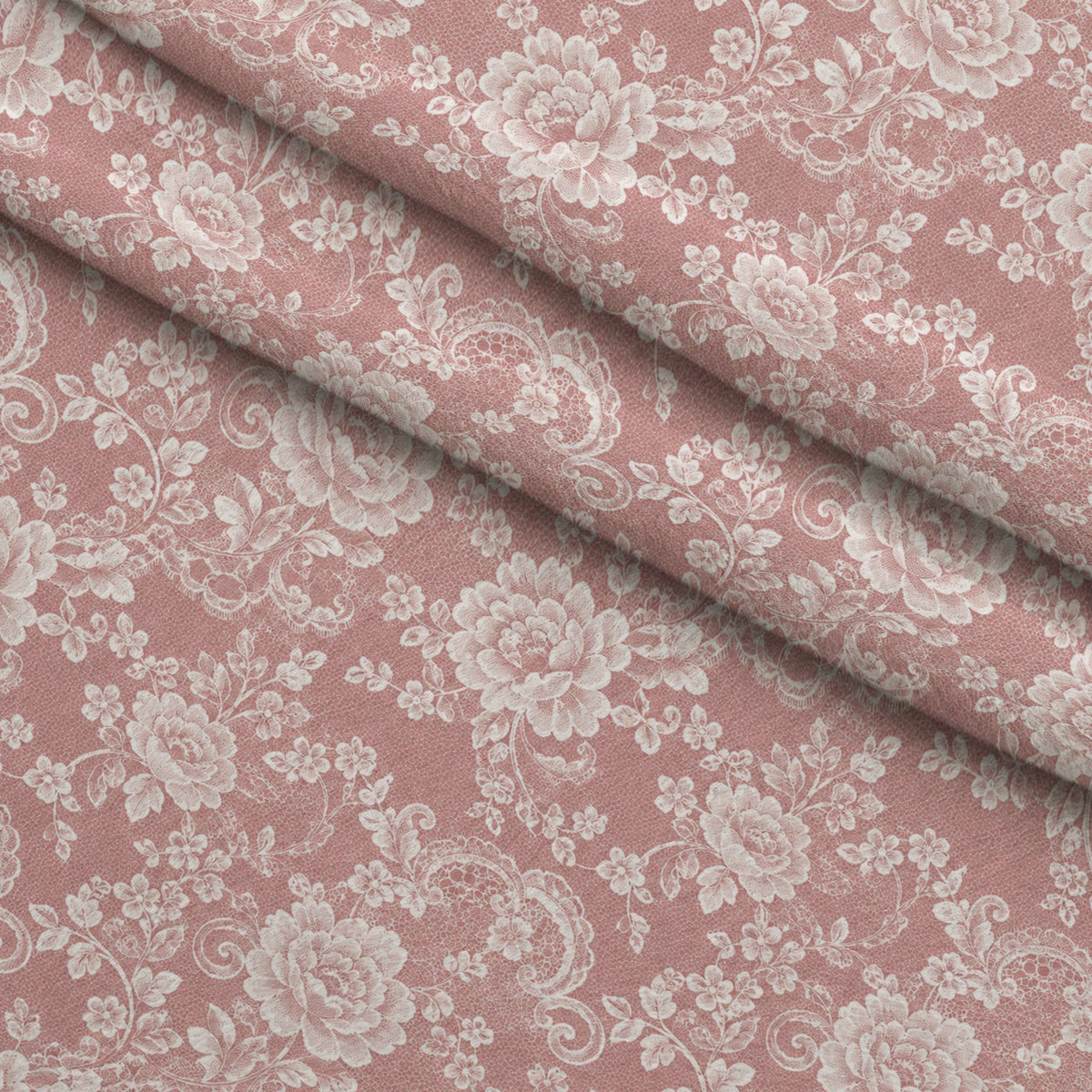 Blush Garden Reverie Pattern 1 Fleece Fabric — fleece fabric folded close-up preview (mv-fleece-v1:lying)