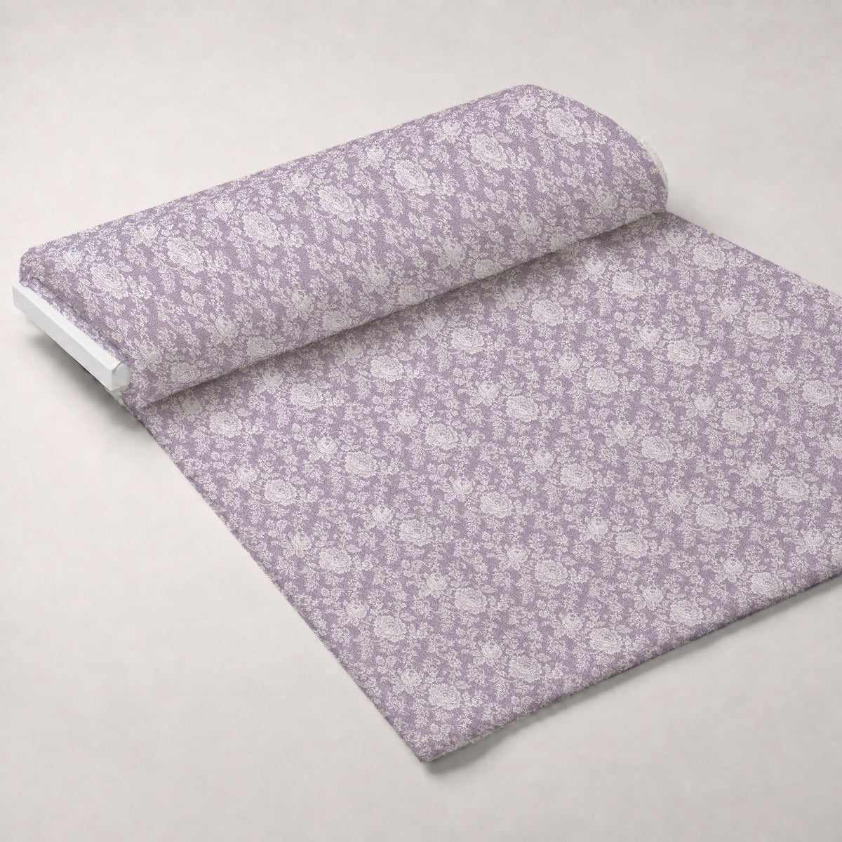 Blush Garden Reverie Pattern 11 Fleece Fabric — fleece fabric unrolled bolt preview (mv-fleece-v1:bolt)