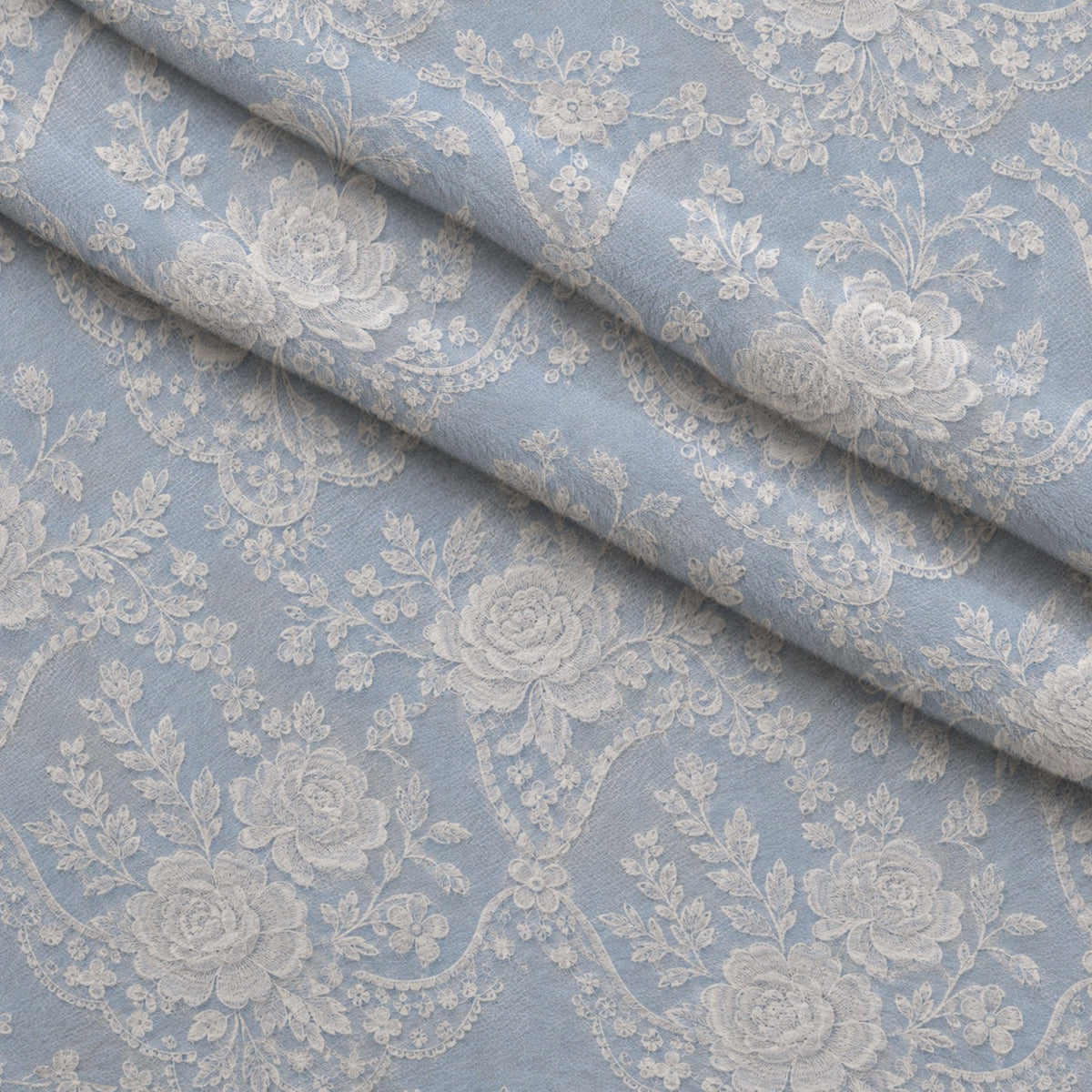 Blush Garden Reverie Pattern 15 Fleece Fabric — fleece fabric folded close-up preview (mv-fleece-v1:lying)
