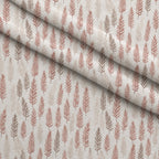 Blush Snowfall Pattern 11 Fleece Fabric — fleece fabric folded close-up preview (mv-fleece-v1:lying)