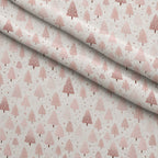 Blush Snowfall Pattern 14 Fleece Fabric — fleece fabric folded close-up preview (mv-fleece-v1:lying)