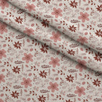 Blush Snowfall Pattern 9 Fleece Fabric — fleece fabric folded close-up preview (mv-fleece-v1:lying)