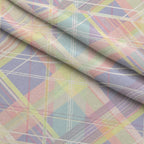 Blushing Meadow Pattern 11 Fleece Fabric — fleece fabric folded close-up preview (mv-fleece-v1:lying)