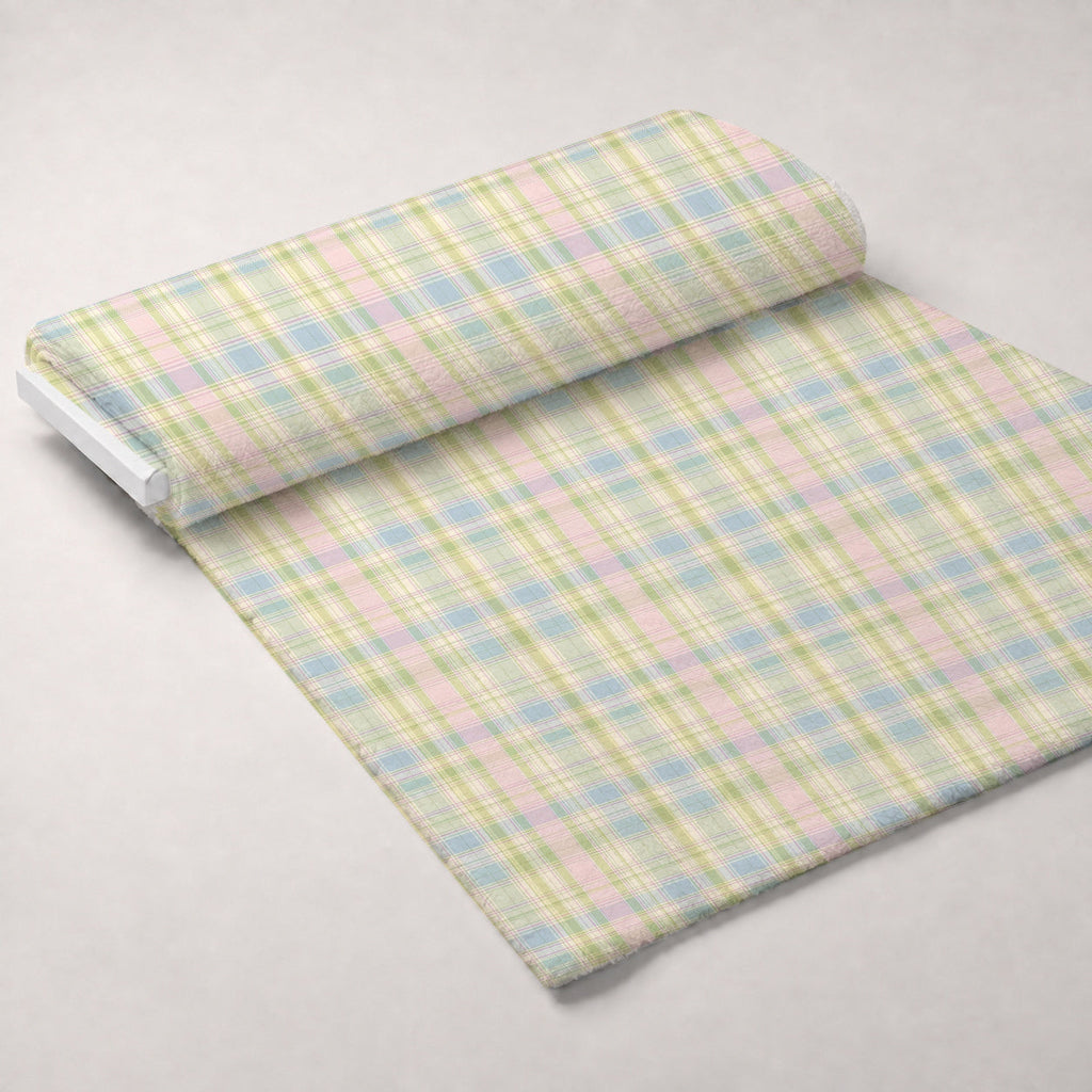 Blushing Meadow Pattern 12 Fleece Fabric — fleece fabric unrolled bolt preview (mv-fleece-v1:bolt)