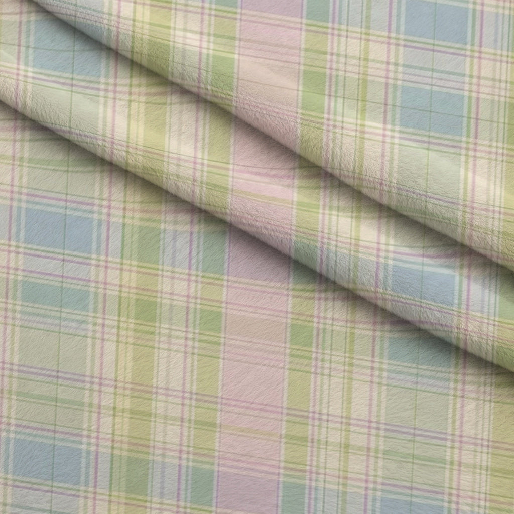 Blushing Meadow Pattern 12 Fleece Fabric — fleece fabric folded close-up preview (mv-fleece-v1:lying)