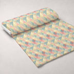 Blushing Meadow Pattern 13 Fleece Fabric — fleece fabric unrolled bolt preview (mv-fleece-v1:bolt)
