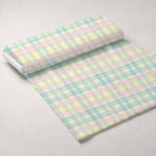Blushing Meadow Pattern 16 Fleece Fabric — fleece fabric unrolled bolt preview (mv-fleece-v1:bolt)