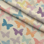 Blushing Meadow Pattern 28 Fleece Fabric — fleece fabric folded close-up preview (mv-fleece-v1:lying)