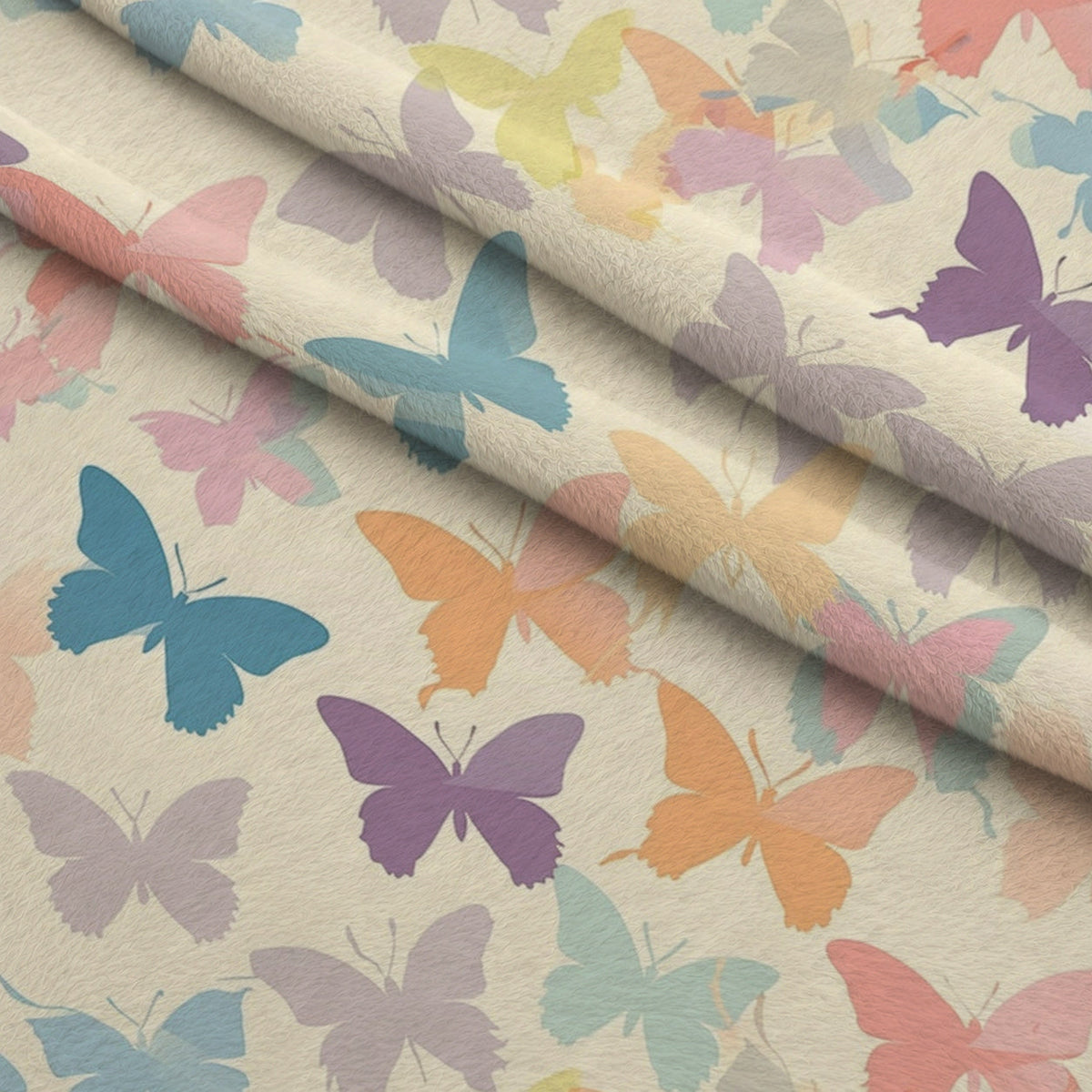 Blushing Meadow Pattern 28 Fleece Fabric — fleece fabric folded close-up preview (mv-fleece-v1:lying)