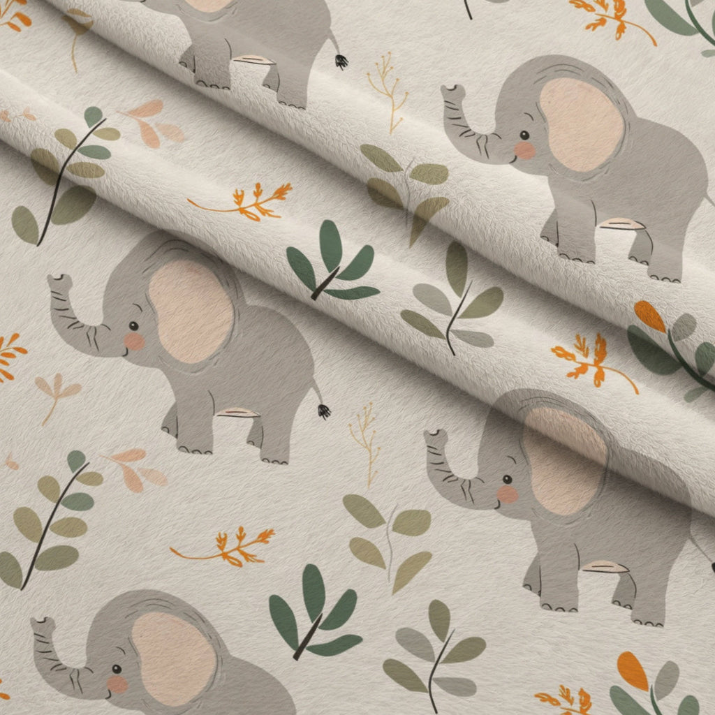Boho Baby Dreams Pattern 10 Fleece Fabric — fleece fabric folded close-up preview (mv-fleece-v1:lying)