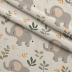 Boho Baby Dreams Pattern 10 Fleece Fabric — fleece fabric folded close-up preview (mv-fleece-v1:lying)