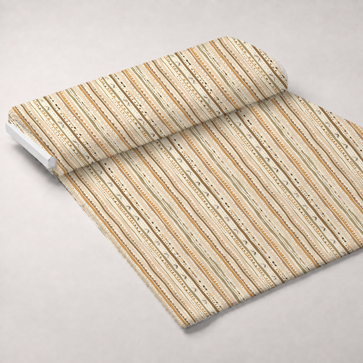 Boho Baby Dreams Pattern 14 Fleece Fabric — fleece fabric unrolled bolt preview (mv-fleece-v1:bolt)