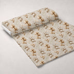 Boho Baby Dreams Pattern 4 Fleece Fabric — fleece fabric unrolled bolt preview (mv-fleece-v1:bolt)