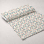Boho Medallions Pattern 10 Fleece Fabric — fleece fabric unrolled bolt preview (mv-fleece-v1:bolt)