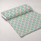 Boho Medallions Pattern 12 Fleece Fabric — fleece fabric unrolled bolt preview (mv-fleece-v1:bolt)