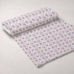 Boho Medallions Pattern 6 Fleece Fabric — fleece fabric unrolled bolt preview (mv-fleece-v1:bolt)