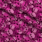 Bone Brigade Pattern 10 Fleece Fabric — fleece fabric folded close-up preview (mv-fleece-v1:lying)