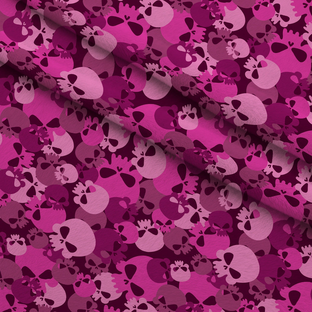 Bone Brigade Pattern 10 Fleece Fabric — fleece fabric folded close-up preview (mv-fleece-v1:lying)