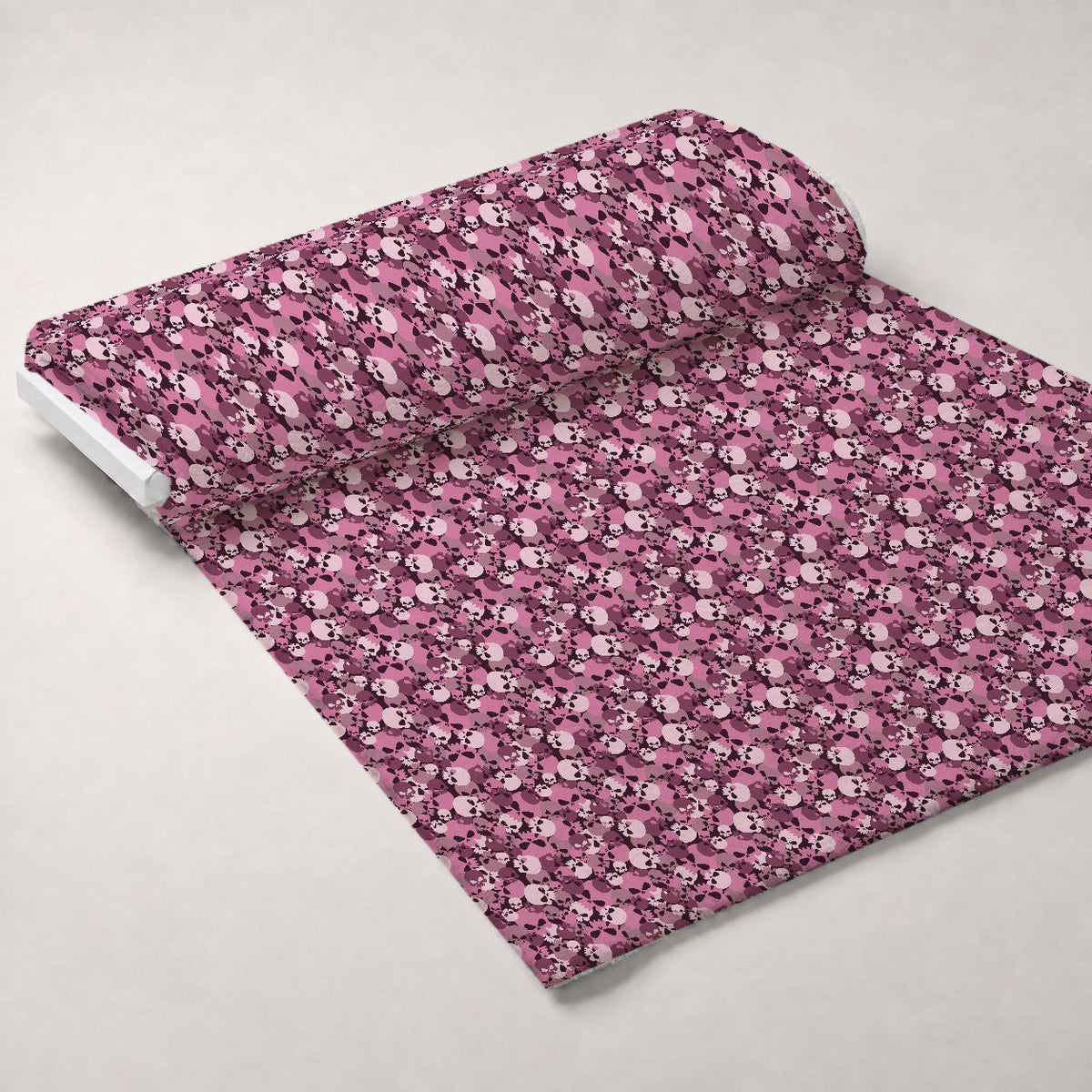 Bone Brigade Pattern 11 Fleece Fabric — fleece fabric unrolled bolt preview (mv-fleece-v1:bolt)