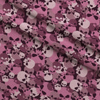 Bone Brigade Pattern 11 Fleece Fabric — fleece fabric folded close-up preview (mv-fleece-v1:lying)