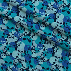 Bone Brigade Pattern 12 Fleece Fabric — fleece fabric folded close-up preview (mv-fleece-v1:lying)