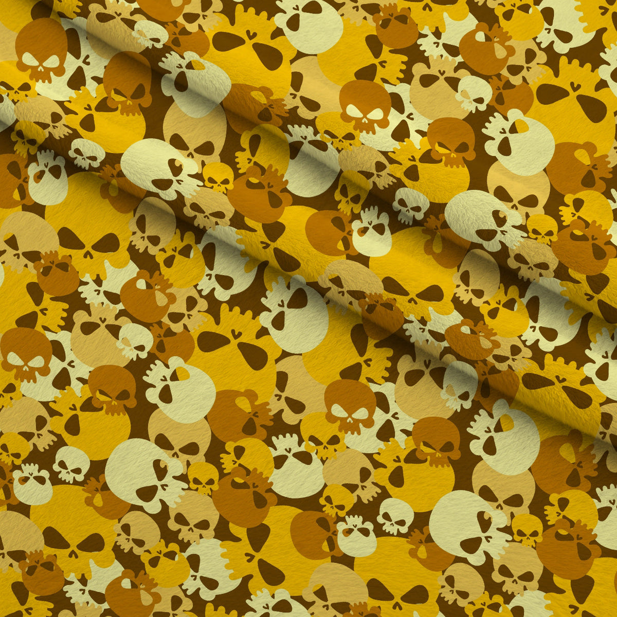 Bone Brigade Pattern 14 Fleece Fabric — fleece fabric folded close-up preview (mv-fleece-v1:lying)