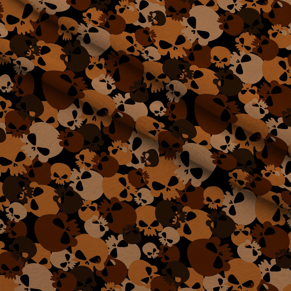 Bone Brigade Pattern 2 Fleece Fabric — fleece fabric folded close-up preview (mv-fleece-v1:lying)