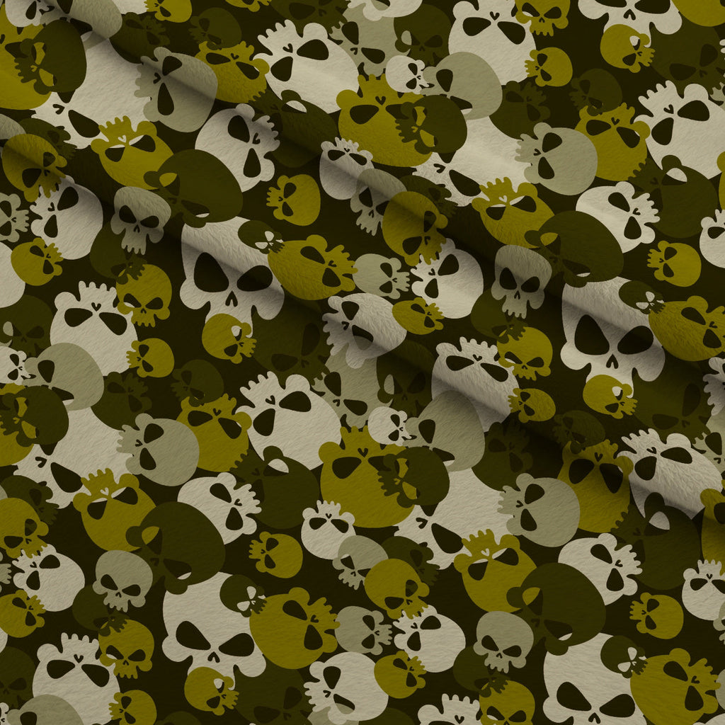 Bone Brigade Pattern 5 Fleece Fabric — fleece fabric folded close-up preview (mv-fleece-v1:lying)