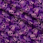 Bone Brigade Pattern 9 Fleece Fabric — fleece fabric folded close-up preview (mv-fleece-v1:lying)