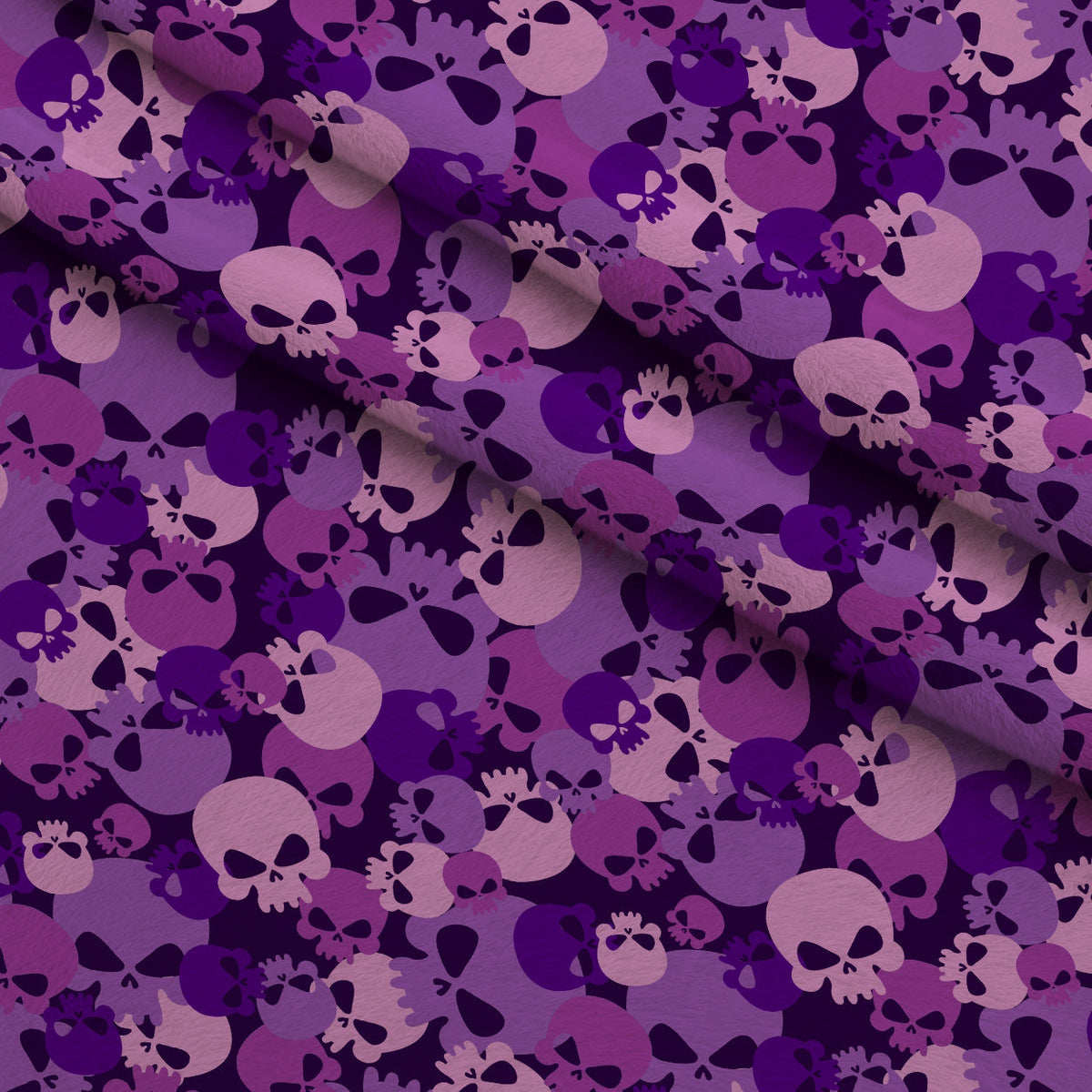 Bone Brigade Pattern 9 Fleece Fabric — fleece fabric folded close-up preview (mv-fleece-v1:lying)
