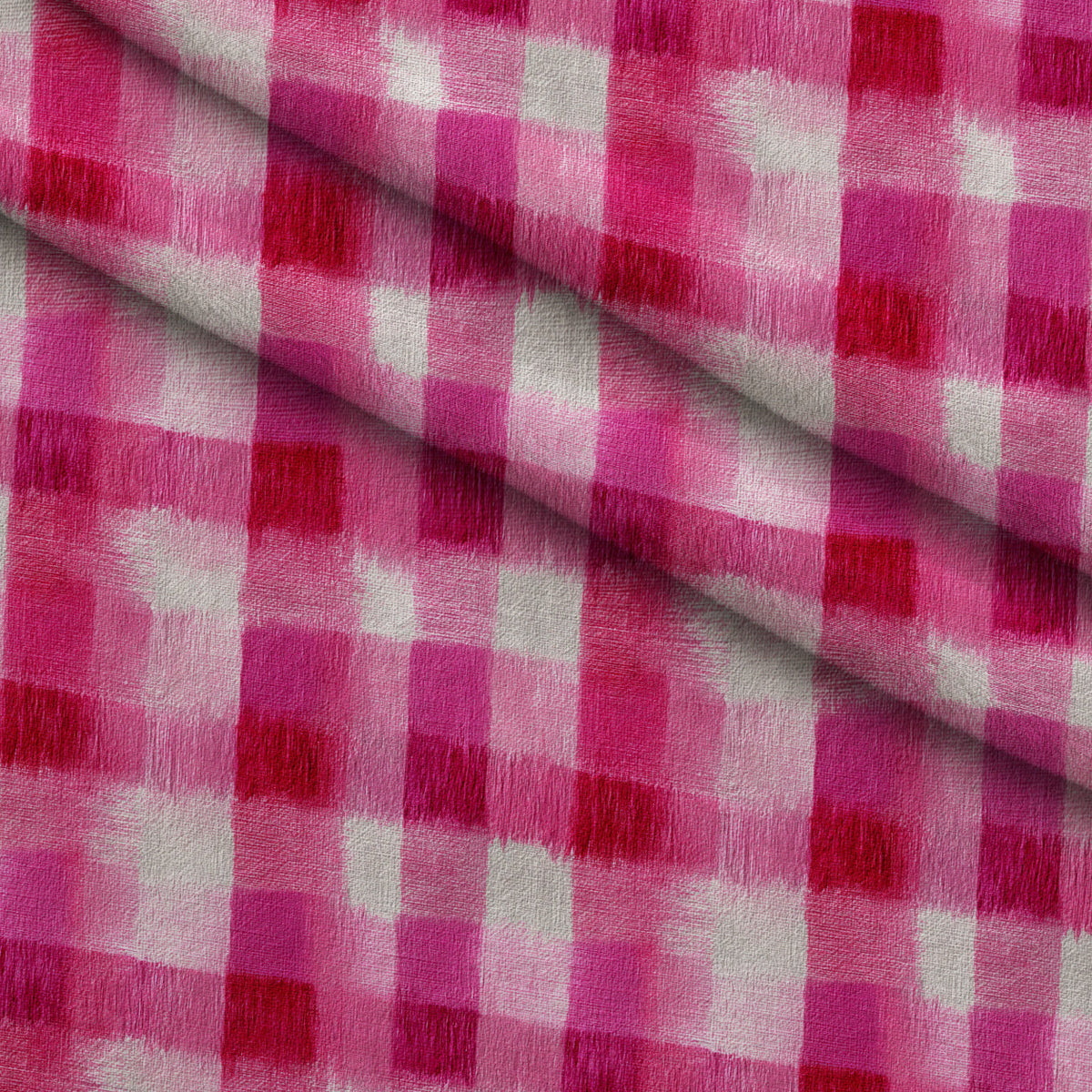 Bunny Blooms Pattern 16 Fleece Fabric — fleece fabric folded close-up preview (mv-fleece-v1:lying)