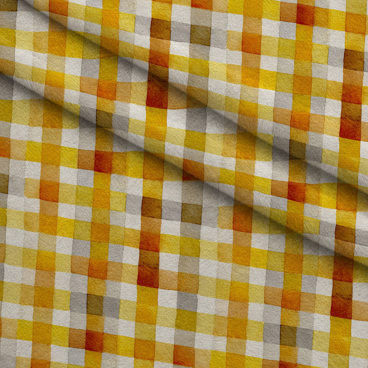 Bunny Blooms Pattern 17 Fleece Fabric — fleece fabric folded close-up preview (mv-fleece-v1:lying)