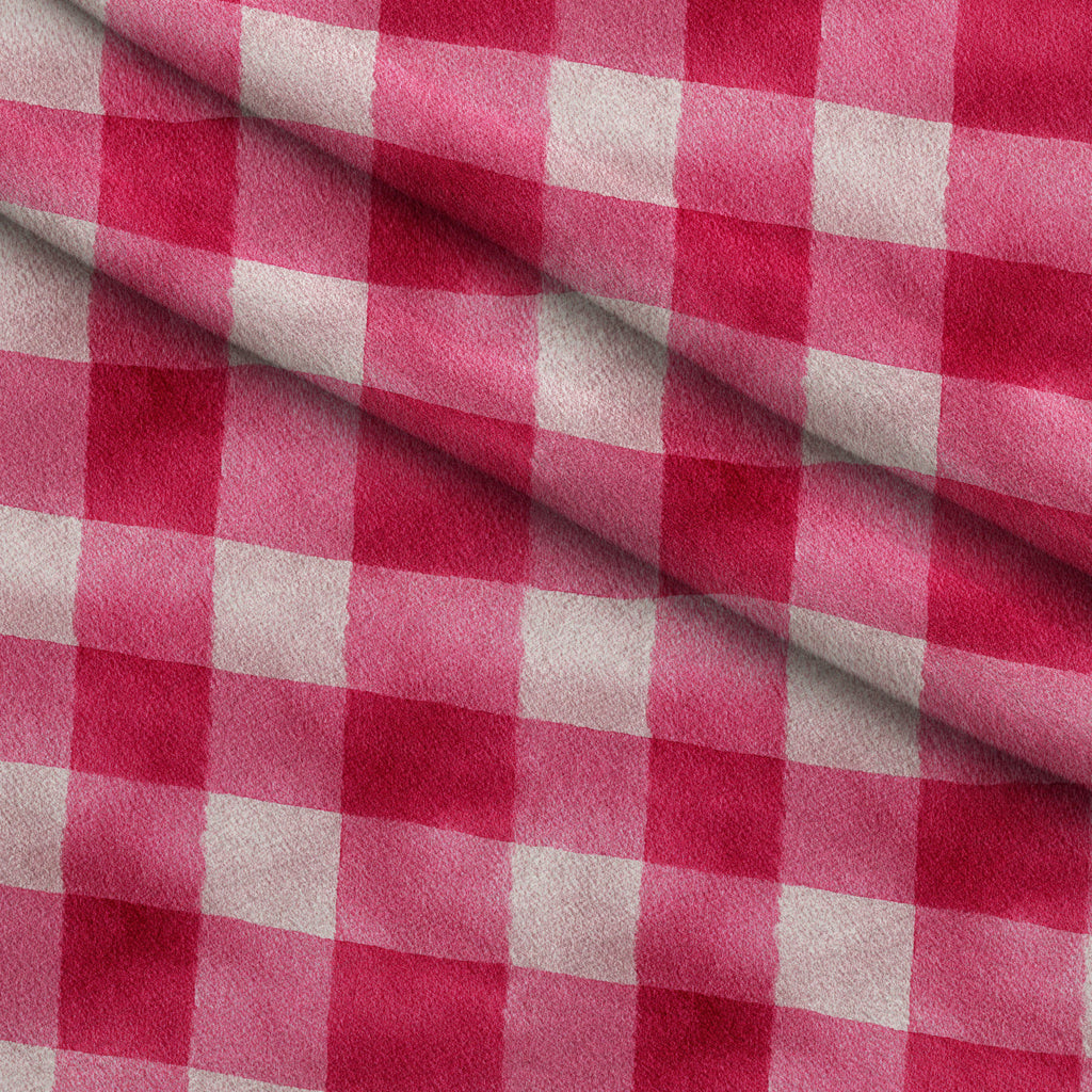 Bunny Blooms Pattern 25 Fleece Fabric — fleece fabric folded close-up preview (mv-fleece-v1:lying)