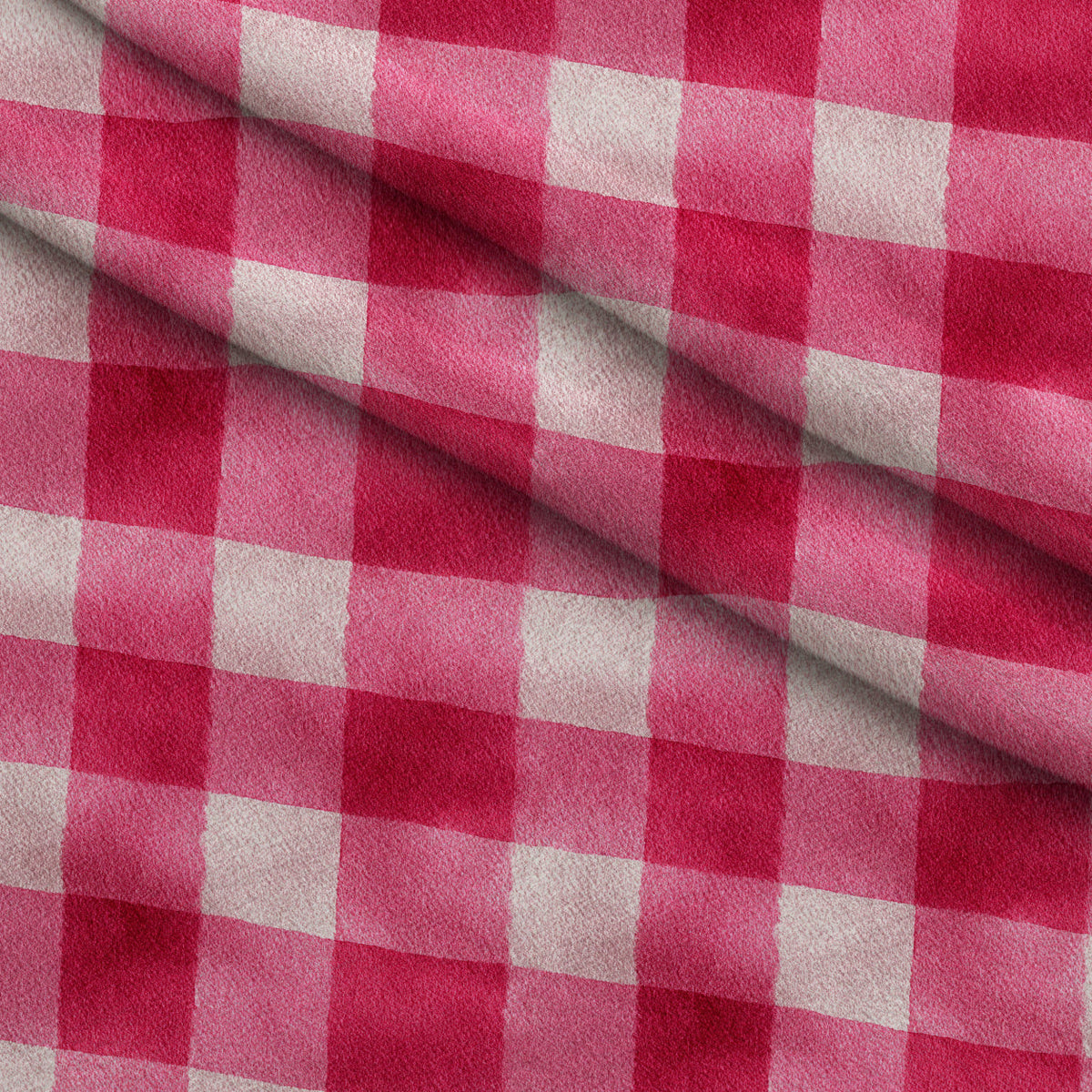 Bunny Blooms Pattern 25 Fleece Fabric — fleece fabric folded close-up preview (mv-fleece-v1:lying)