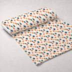 Bunny Blooms Pattern 37 Fleece Fabric — fleece fabric unrolled bolt preview (mv-fleece-v1:bolt)