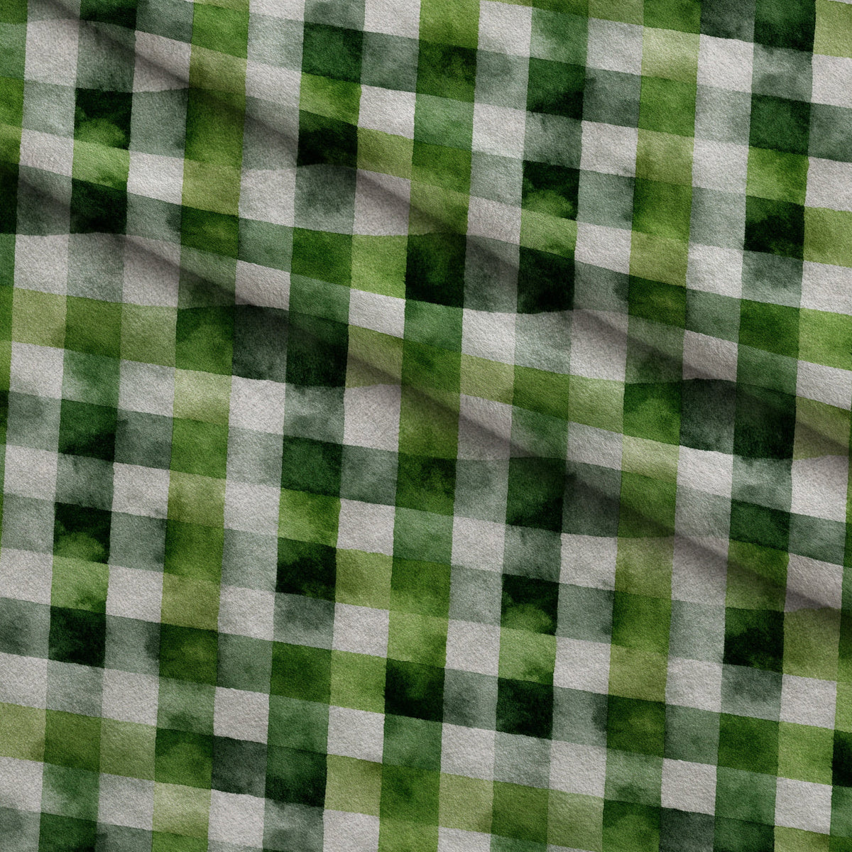 Bunny Blooms Pattern 40 Fleece Fabric — fleece fabric folded close-up preview (mv-fleece-v1:lying)