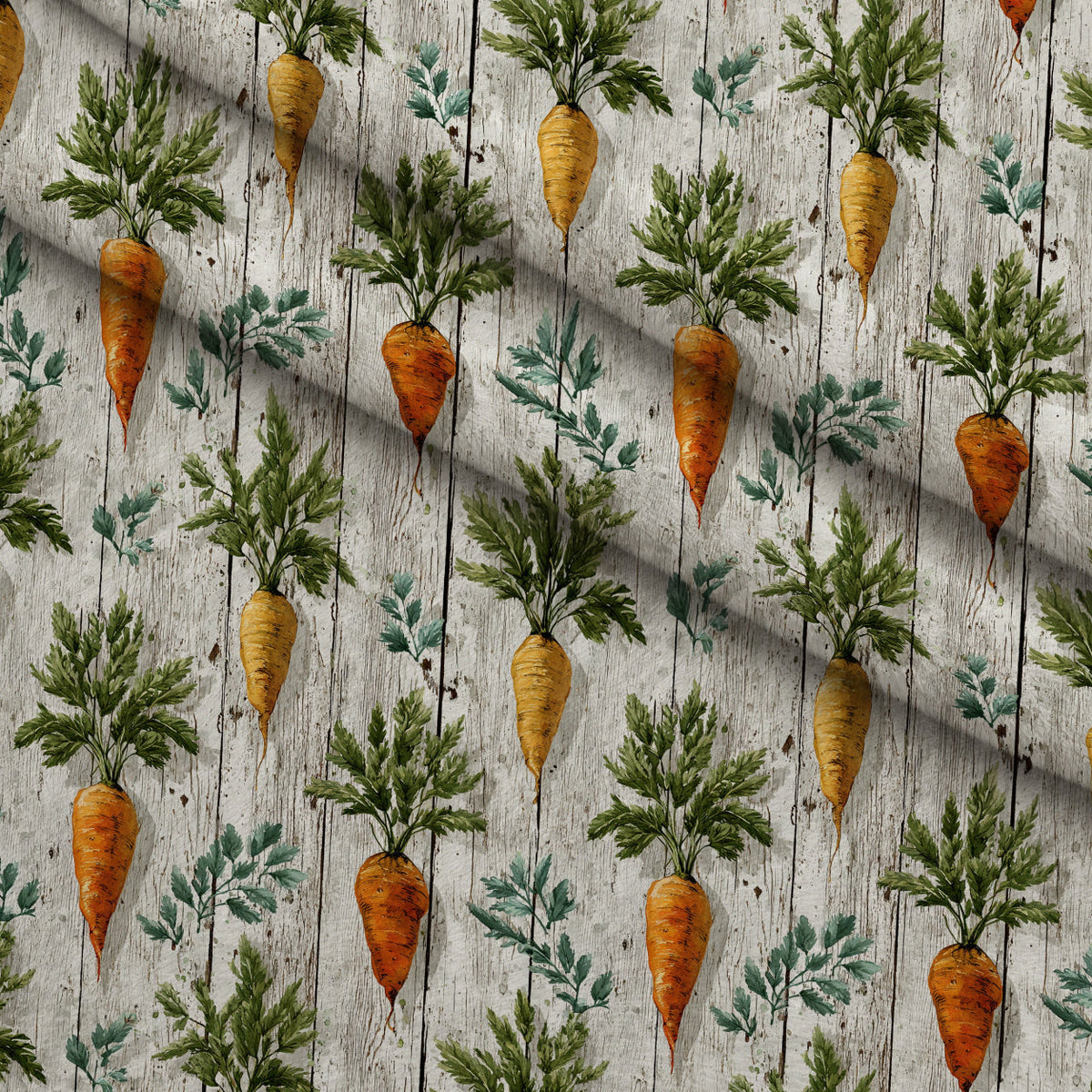 Bunny Blooms Pattern 8 Fleece Fabric — fleece fabric folded close-up preview (mv-fleece-v1:lying)