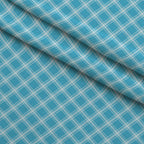 Buttercream Plaid Pattern 3 Fleece Fabric — fleece fabric folded close-up preview (mv-fleece-v1:lying)
