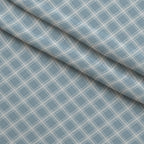 Buttercream Plaid Pattern 5 Fleece Fabric — fleece fabric folded close-up preview (mv-fleece-v1:lying)