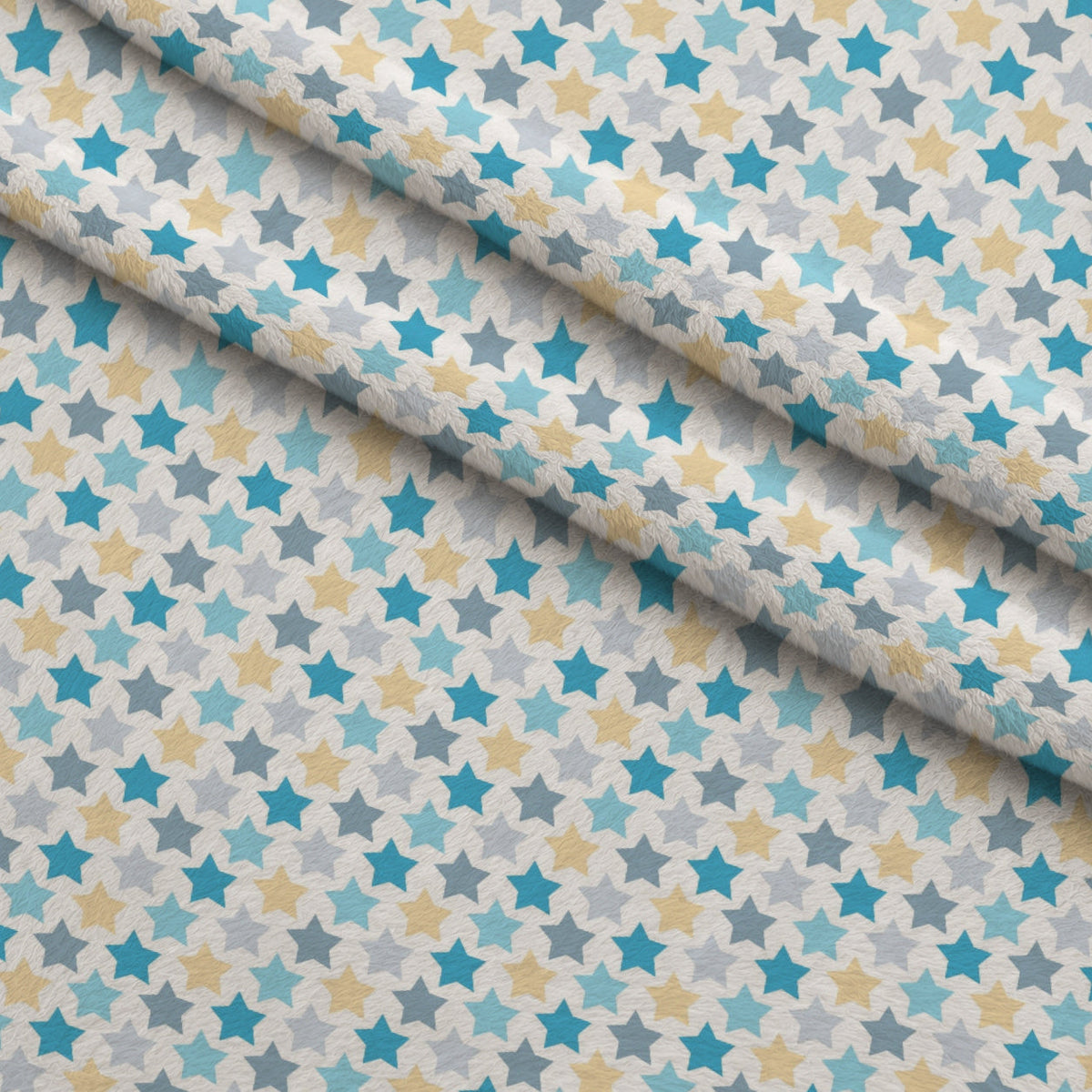 Buttercream Plaid Pattern 6 Fleece Fabric — fleece fabric folded close-up preview (mv-fleece-v1:lying)
