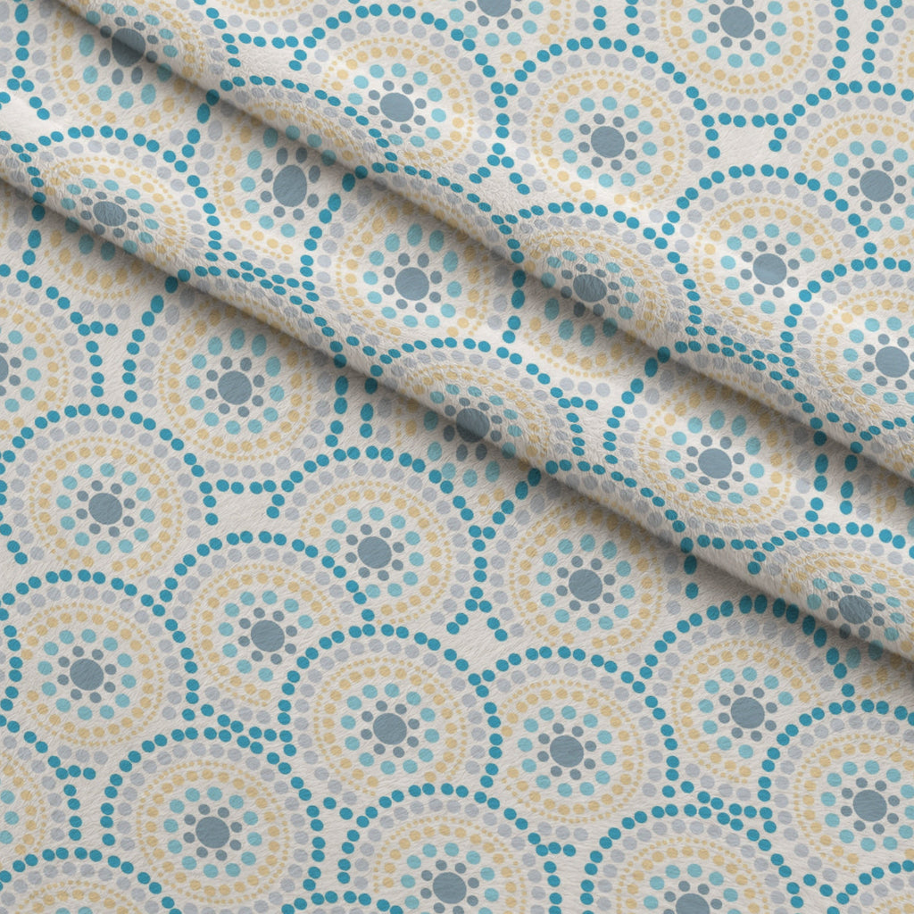 Buttercream Plaid Pattern 8 Fleece Fabric — fleece fabric folded close-up preview (mv-fleece-v1:lying)